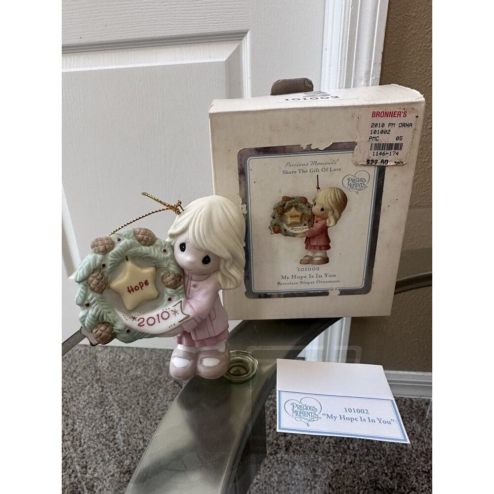 2009 Precious Moments Ornament My Hope Is In You 101002 (For 2010)